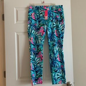 NWT Lilly pulitzer Maldives green pant